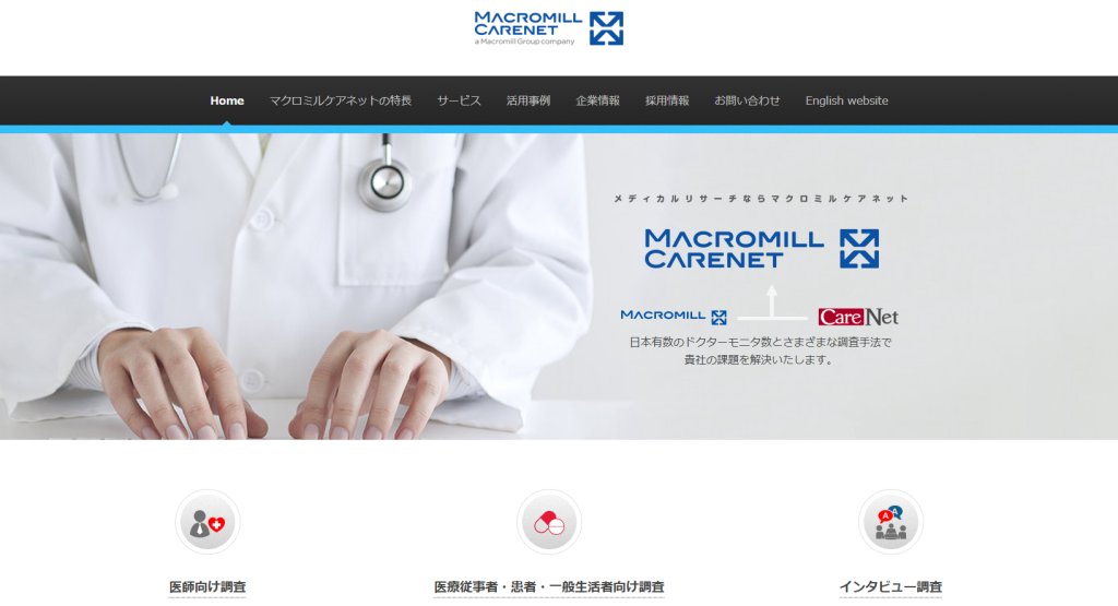 株式会社マクロミルケアネット