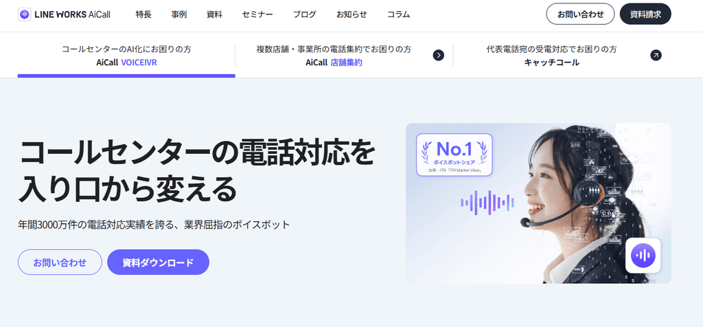 LINE WORKS AiCall